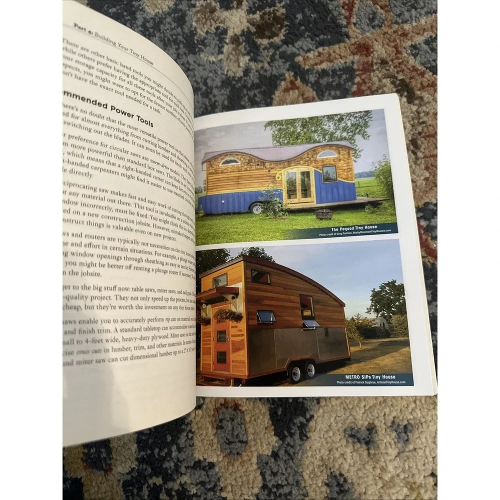 Idiot's Guides Tiny House Designing Building and Living Book‎ Paperback OS